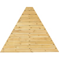 Wolff Finnhaus Wolff Fußboden, Holz, beige