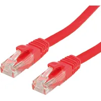 Value Patchkabel Kat.6A (Class EA) UTP, rot, 5 m