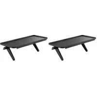 My Wall Kickstand-Style TV-Regal 30x1,4x12,7 cm Schwarz