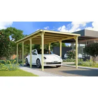 Weka Einzelcarport 606 Gr. 2 300 x 600 cm