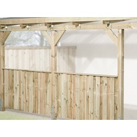 Weka bruestungselement, Holz, holzfarben - braun