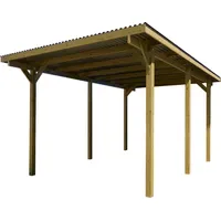 Weka Einzelcarport 606 Gr. 1 300 x 500 cm
