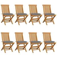 VidaXL Gartenstuhl 50 x 114,2 x 34,5 cm braun