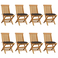 VidaXL Gartenstuhl 50 x 114,2 x 34,5 cm braun