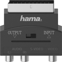 Hama Videokabel-Adapter SCART (21-pin) 3 x RCA + S-Video