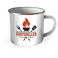 Trötsch Verlag Emaille Becher 0,3 l Weiß