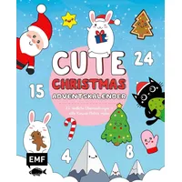 Edition Michael Fischer Mein Kawaii-Adventskalender-Buch: Cute Christmas