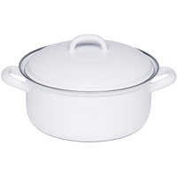 RIESS Classic Kasserolle 14 cm weiß