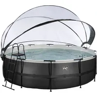 EXIT TOYS Black Leather Pool 488 x 122 cm