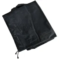 CLP Abdeckhaube 200x75x37 cm Imola schwarz