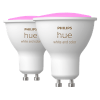 Philips Hue White and Color Ambiance GU10 4.3W, 2er-Pack