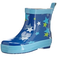 Playshoes Jungen Unisex Kinder Gummistiefel Halbschaft Regenstiefel, Sterne, 20