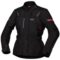 IXS Liz-ST Textiljacke Damen - Schwarz/Rot - 3XL