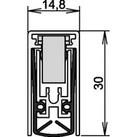 ATHMER Türdichtung Schall-Ex® L-15/30 WS 1-880 1-seitig Länge 1208