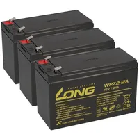 KungLong Ersatzakku für Effekta USV-Anlage Serie MH/MHD/MKD/MT/MTD
