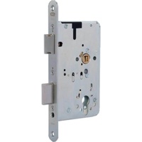 BKS Panik-Einsteckschloss 2327 Fkt.E rd 24/65/72/9mm DIN L/R VA
