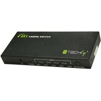 TECHLY HDMI Switch 4K, UHD, 3D,