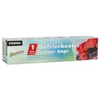 Papstar Starpak QuickSnap Gefrierbeutel 1 l 20 cm x