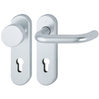 HOPPE FS-Garnitur Paris FS-58/353KH/138 Alu.F1 D/K f.TS 45-65mm PZ