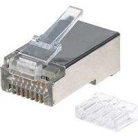 Intellinet Network Solutions Intellinet 90er-Pack Cat6 RJ45-Modularstecker STP 2-Punkt-Aderkontaktierung