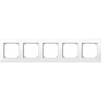 Merten M-PLAN-Rahmen 5f. pws/gl 515519
