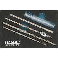 HAZET Glühkerzen-Reparatur Satz 4760-M8X1/9 Anzahl Werkzeuge: 9