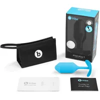 B-Vibe Snug Plug 3, Blaugrün