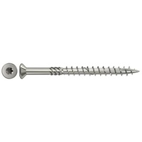 Fischer Terrassenschraube 5,0x70 Senkkopf A2 TG TX, 100 Stück
