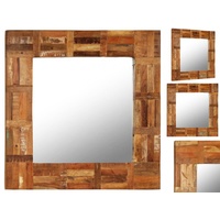 VidaXL Wandspiegel Altholz Massiv 60x60 cm