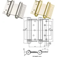 Fridavo Pendeltürband 123, vern. Gr.33 125 mm
