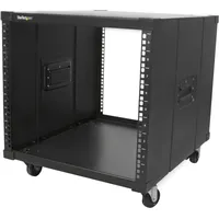 Startech Mobiles Server Rack mit Griffen - rollbarer Serverschrank