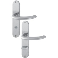 HOPPE Langschildgarnitur Mar.E1138Z/302 VA F69 Bad SK/OL 78mm DIN
