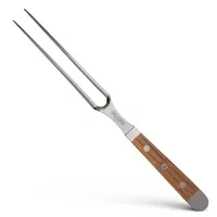 Güde Solingen - Fleischgabel 18 cm Fasseichenholz, Alpha FASSEICHE,
