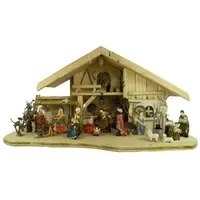 Krippenursel Traditionelle Weihnachtskrippe Zürich inkl. 17-tlg. Figurensatz ETA 1,