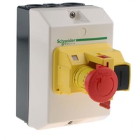 Schneider Electric GV2MCK04 Aufbaugehäuse, IP55, Not-Aus-Schlagtaster für GV2M