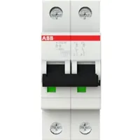 ABB Sicherungsautomat S200M, 2P, B, 6A S202M-B6