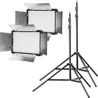 Walimex pro LED 500 Bi Color Set2