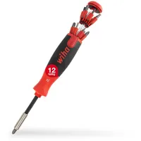 Wiha Schraubendreher mit Bit Magazin LiftUp 25 magnetisch 12