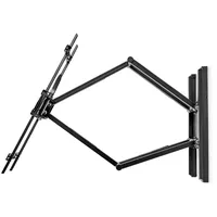 Nedis TVWM6551BK (Wand, 80", 70 kg TV Wandhalterung, Schwarz
