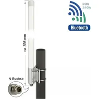 DeLock WLAN 802.11 ac/ax/a/b/g/n Antenne 39,5 cm