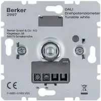 Berker DALI Drehpotenziometer Tunable white 2997