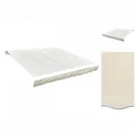 VidaXL Markisenbespannung Canvas 400 x 300 cm creme