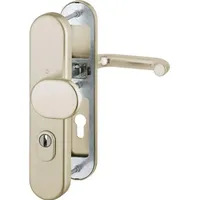 HOPPE Schutzgarnitur Paris 86G/3332ZA/3310/138L Alu.F2 72mm 42-47mm