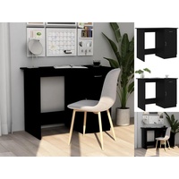 VidaXL Schreibtisch Schwarz 100x50x76 cm Holzwerkstoff