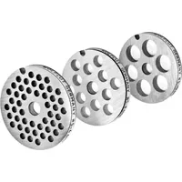 WolfCut Lochscheibensatz für Fleischwolf 4 mm + 8 mm