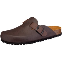 LICO Bioline Clog Style Pantoletten, Braun, 40