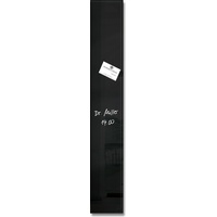 Sigel Glas-Magnettafel artverum® 12,0 x 78,0 cm schwarz