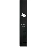 Sigel Glas-Magnettafel artverum 12 x 78 cm Schwarz