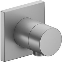 Keuco IXMO Pure Absperrventil 59541170102 Aluminium-finish, Unterputz Montage, eckig,