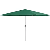 VidaXL Sonnenschirm Ø 400 cm Grün